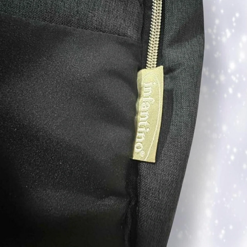 Infantino Sleek Style Crossbody Grey Baby Bag